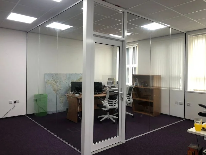 Glass Shop Front in Luton